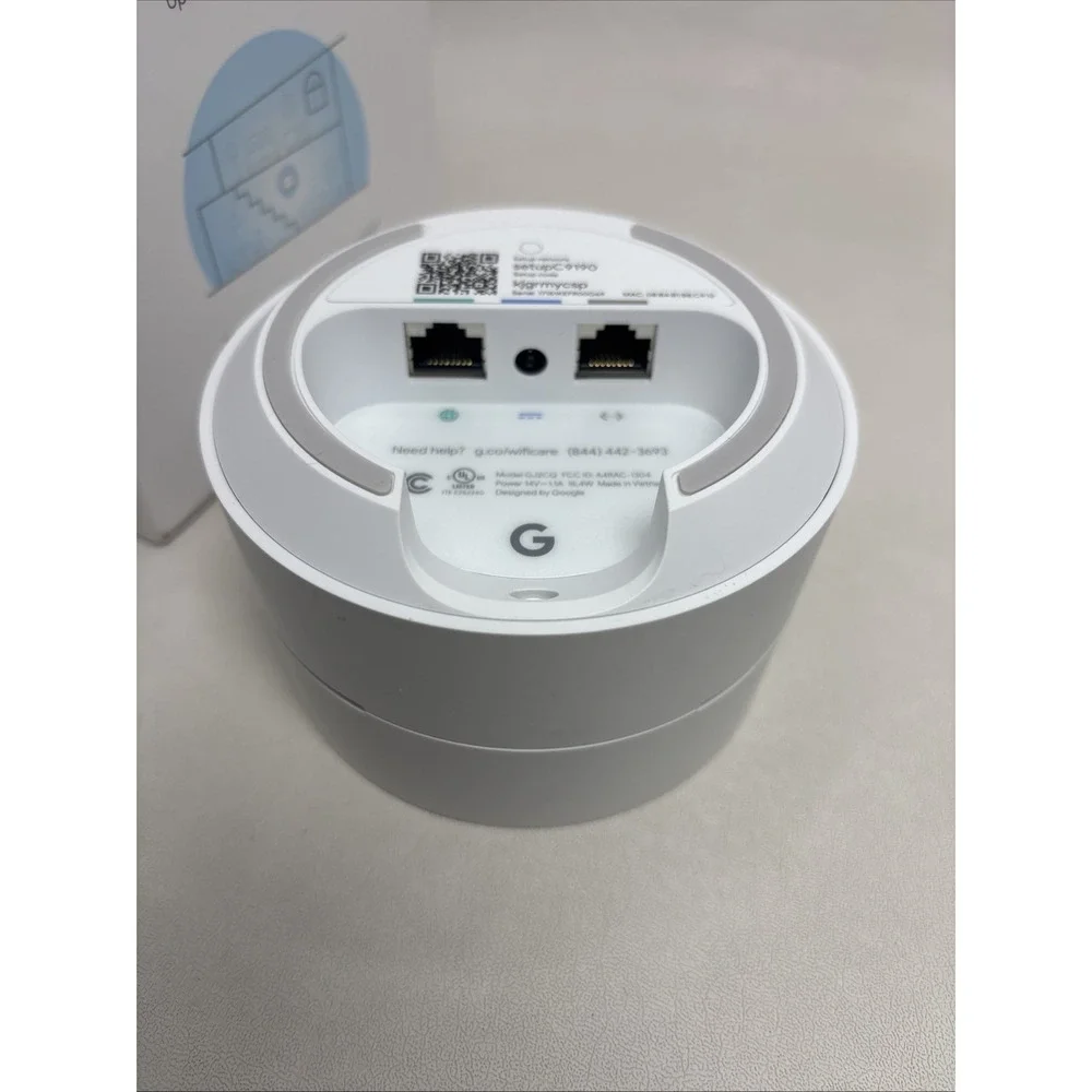 Google Wifi AC1200 Mesh WiFi System Wifi Router 1500 Sq Ft Coverage 2 pack